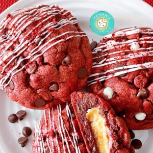 Stuffed Red Velvet Cheesecake