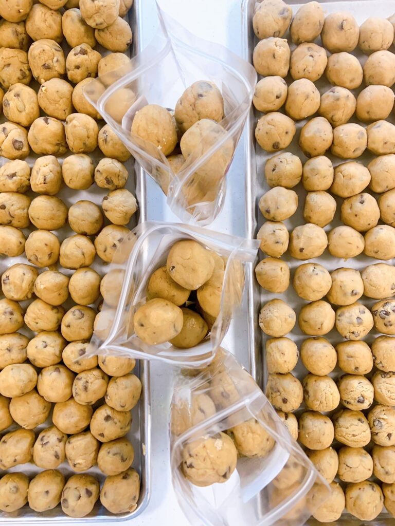 Memphis Cookie Co. frozen cookie dough bag